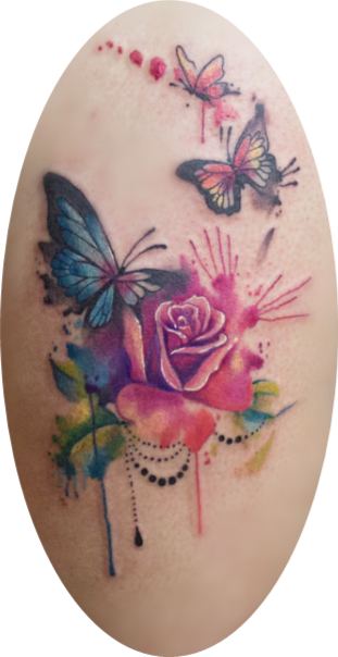 Rose and Butterflies Tattoo.png